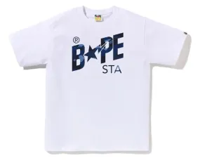 A BATHING APE  |Unisex Street Style Logo T-Shirts