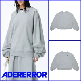 ADERERROR  |Unisex Street Style Sweatshirts