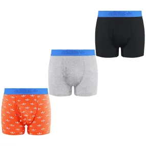 Adidas 3-Pack Comfort Flex Mens Multicoloured Cotton Trunks