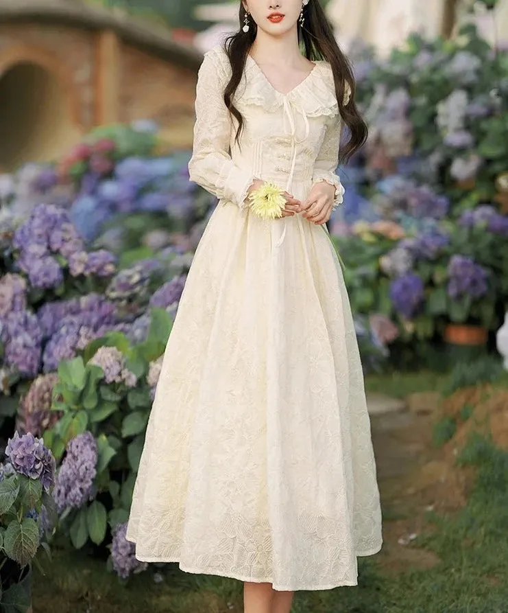 Adored by Dreams Romantic Vintage-style Princess Dress