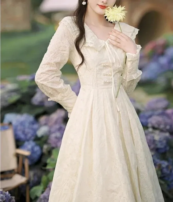 Adored by Dreams Romantic Vintage-style Princess Dress