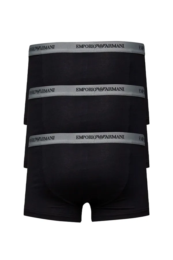 Armani Emporio Trunks 3-Pack Black