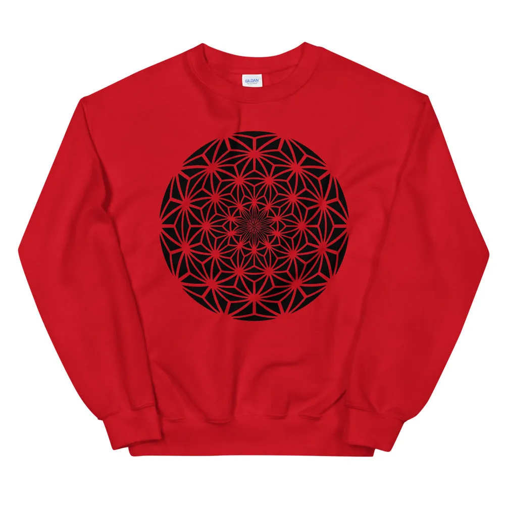 ASANOA SPHERE GRAPHIC SWEATSHIRT