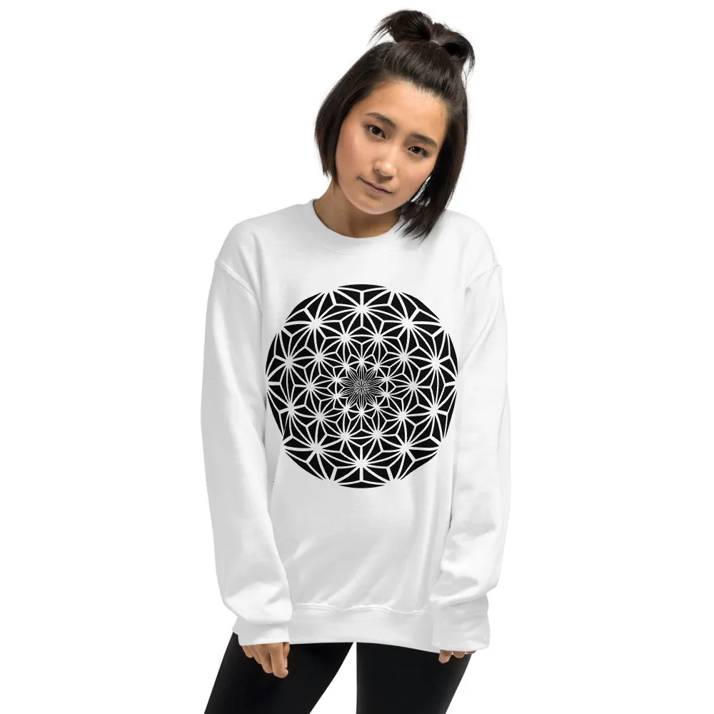 ASANOA SPHERE GRAPHIC SWEATSHIRT