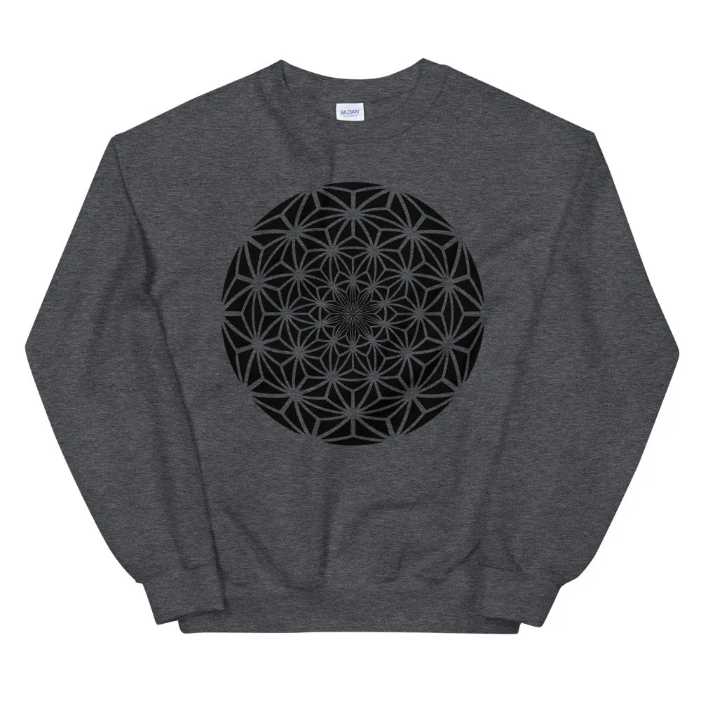 ASANOA SPHERE GRAPHIC SWEATSHIRT