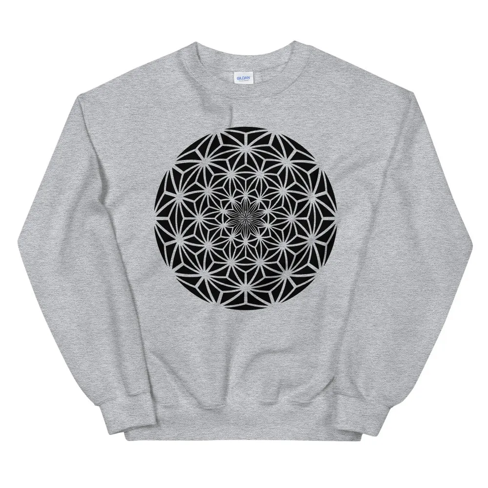 ASANOA SPHERE GRAPHIC SWEATSHIRT