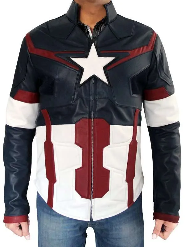 Avengers Age of Ultron Jacket | Captain America Jacket