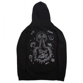 BAIT x Rick and Morty Men Barf Hoody (black)