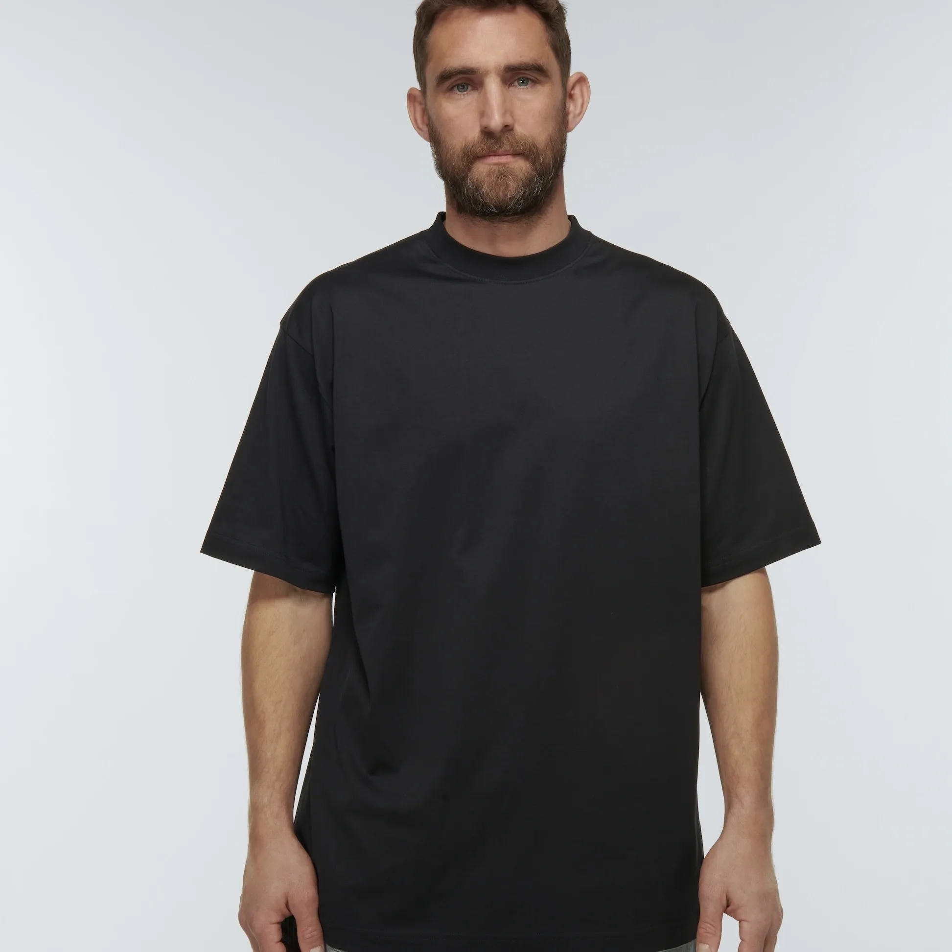 BALENCIAGA  |Unisex Street Style U-Neck Cotton Short Sleeves Logo Luxury