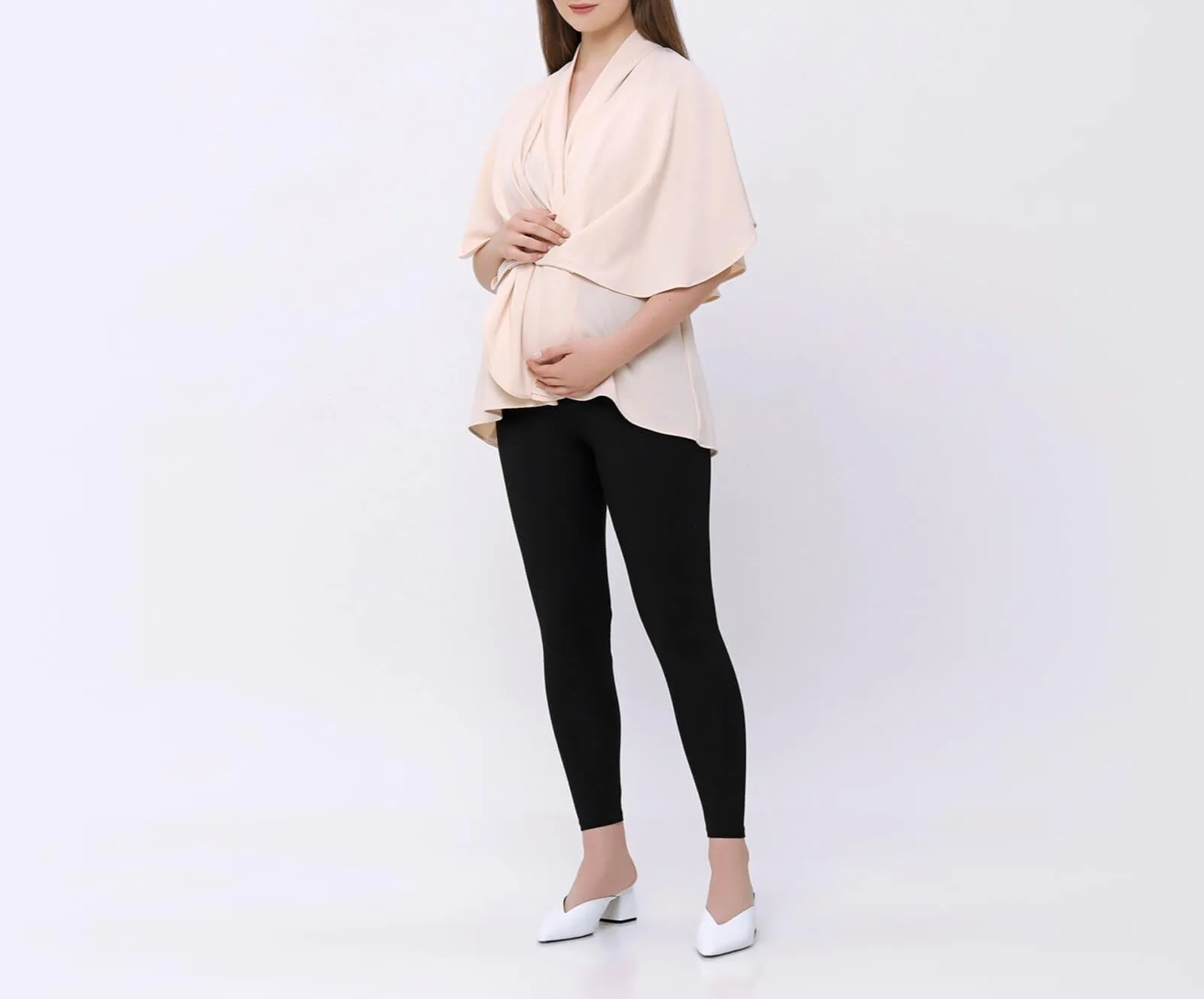 Bamboo Cotton Maternity Leggings (Long)