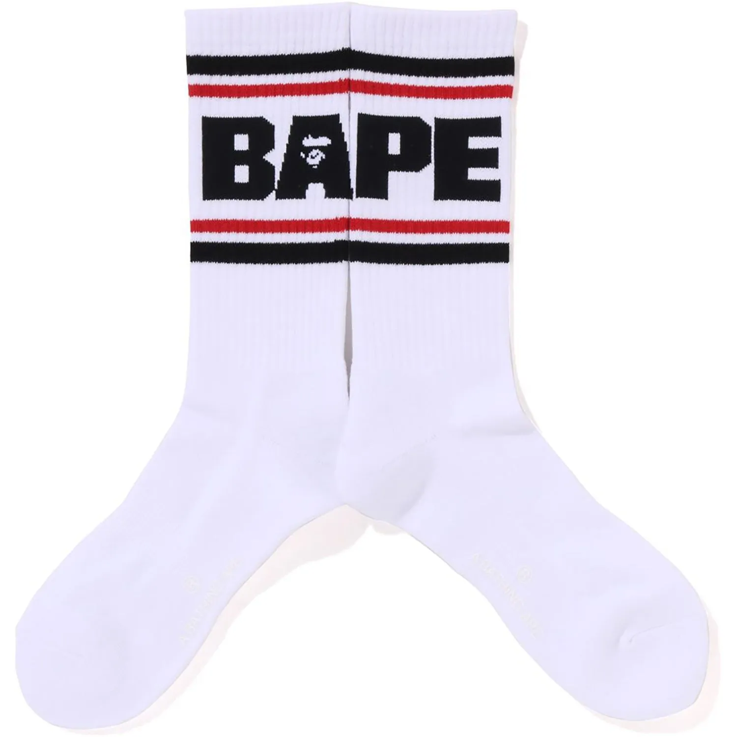 BAPE LINE SOCKS MENS