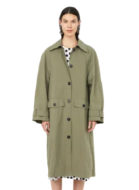 Baum und pferdgarten  Denelia long coat - Green