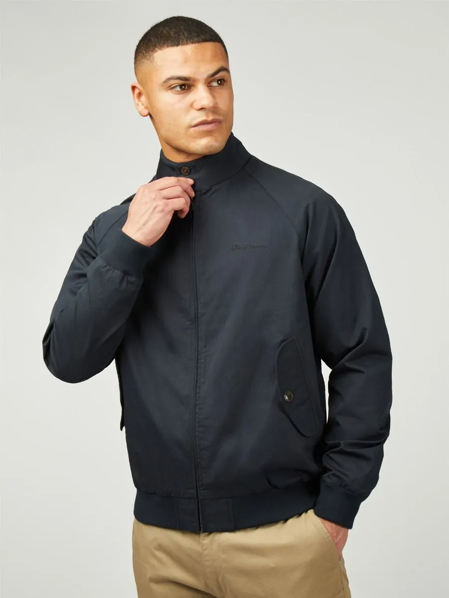 Ben Sherman Signature Casuals Harrington Jacket Dark Navy