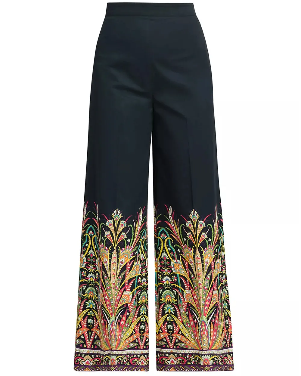 Black Kaleidoscope Print Pant