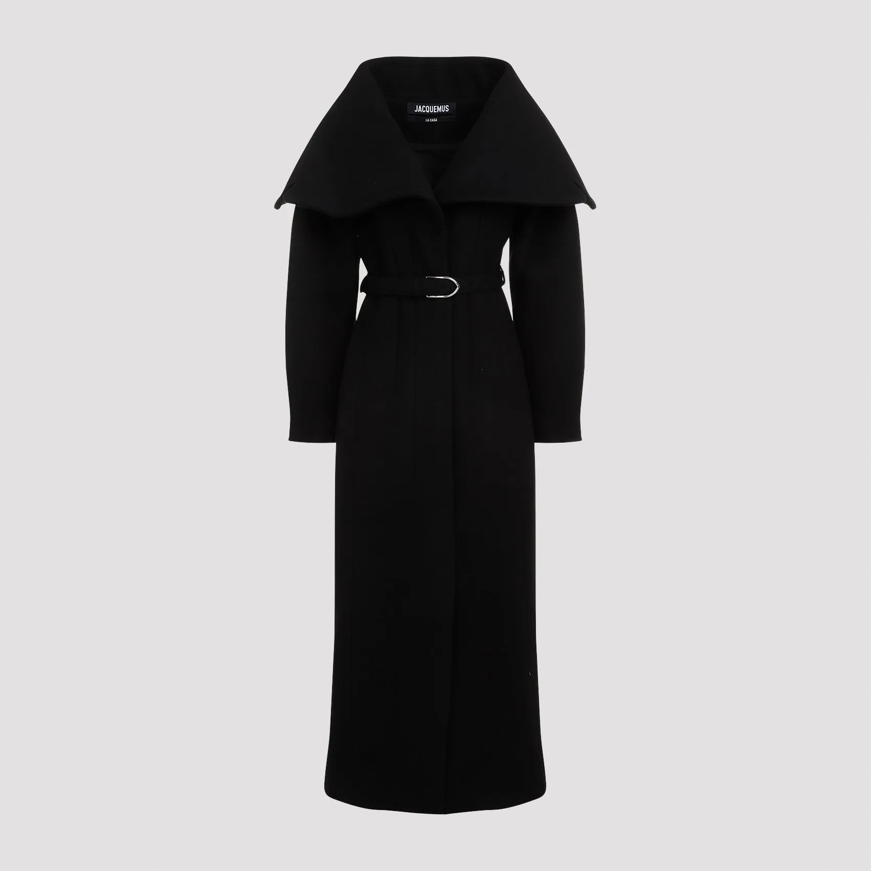 Black Virgin Wool Le Manteau Caruso Coat