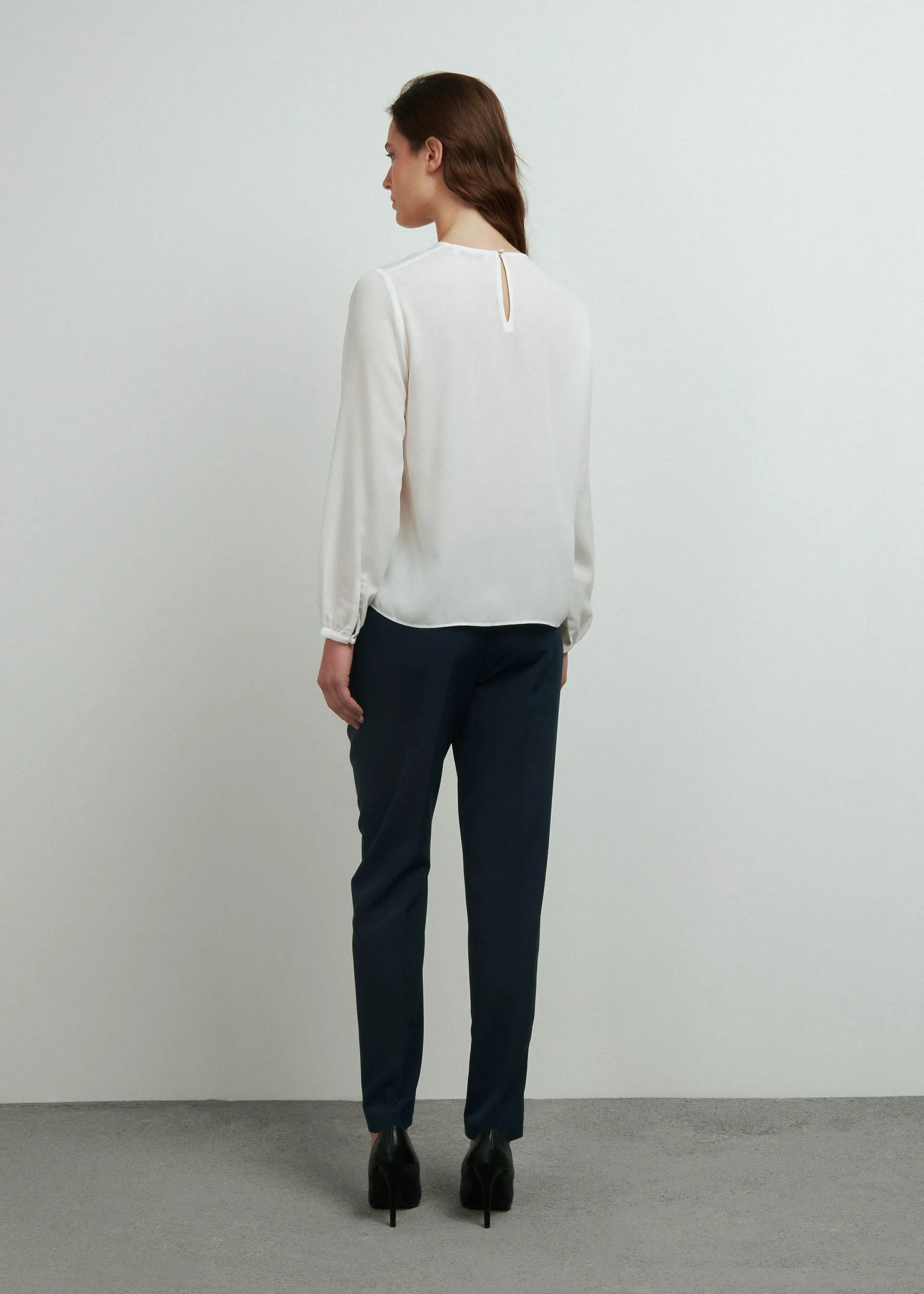 Blusa dettaglio bottone