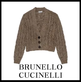 BRUNELLO CUCINELLI  |Unisex Street Style Logo Cardigans