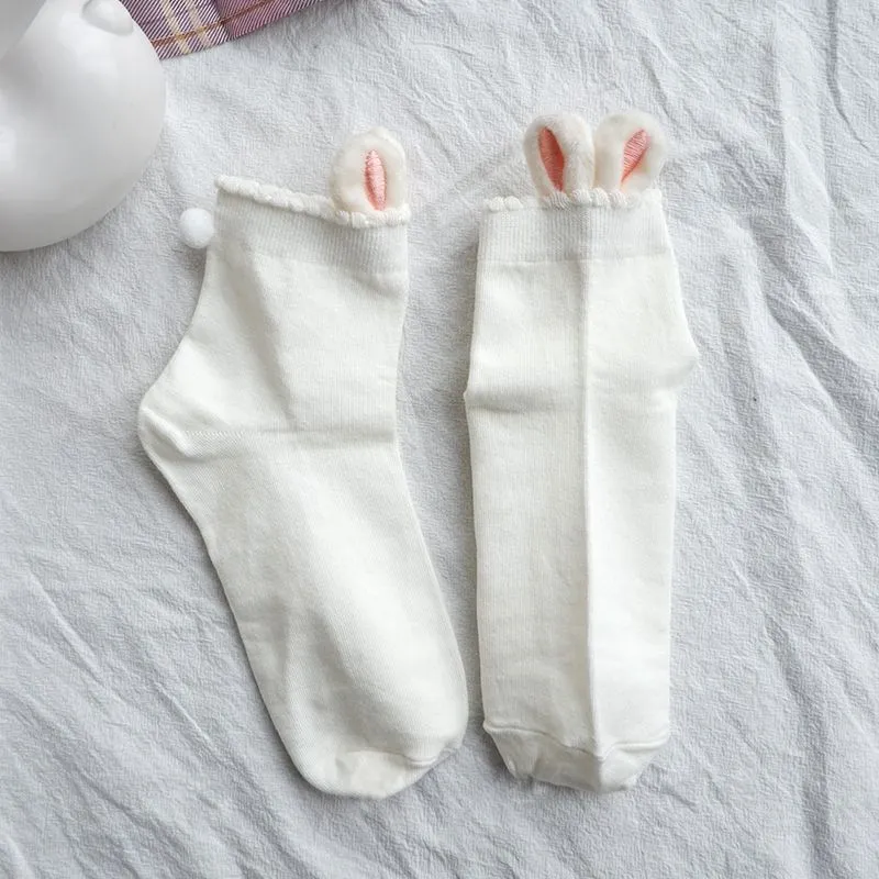 Bunny Rabbit Socks with Tail