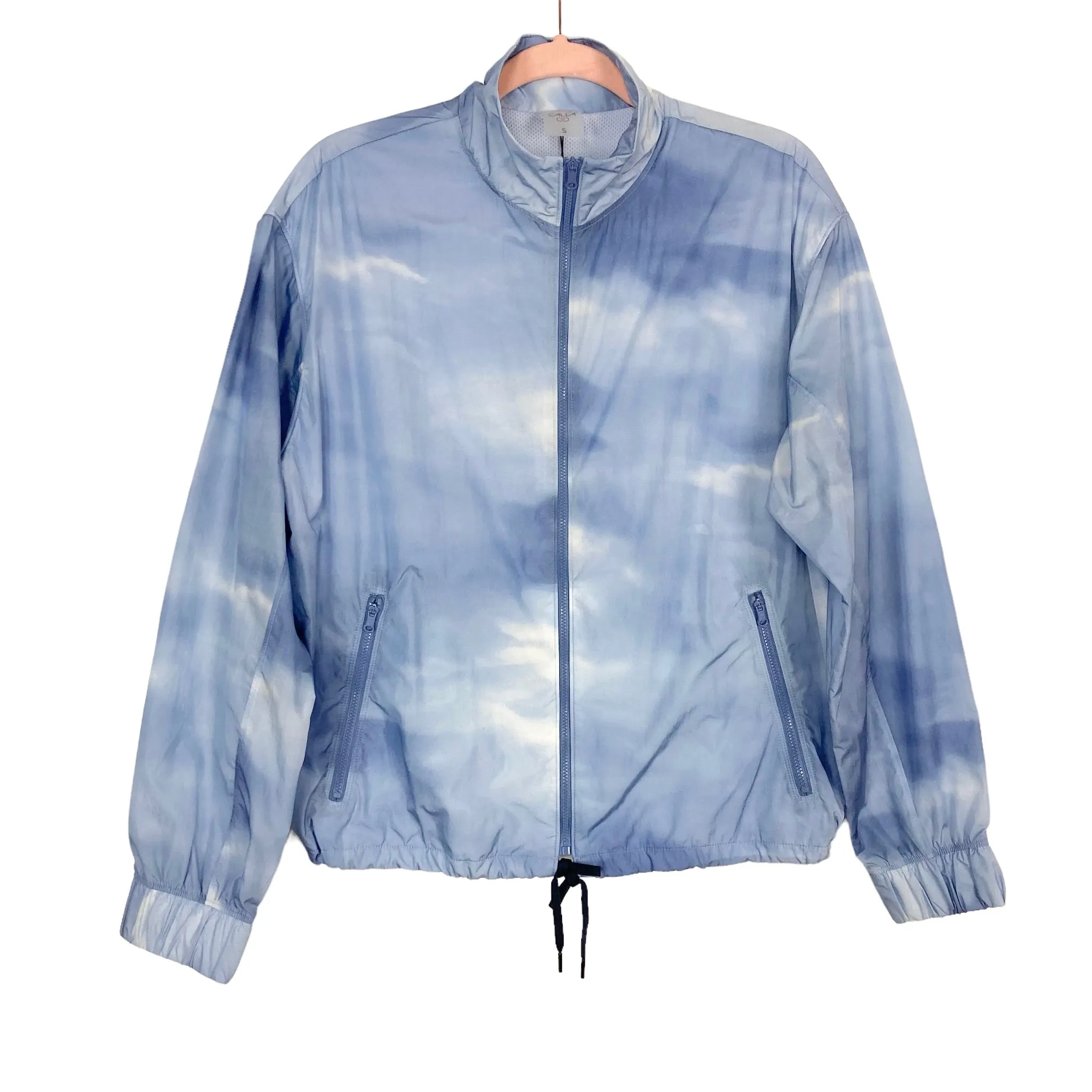 Calia Blue Soft Cloud Zippered Windbreaker NWT- Size S