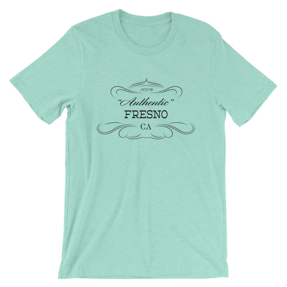 California - Fresno CA - Short-Sleeve Unisex T-Shirt - Authentic