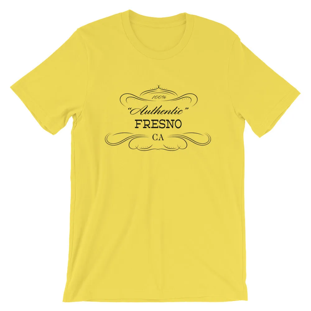 California - Fresno CA - Short-Sleeve Unisex T-Shirt - Authentic