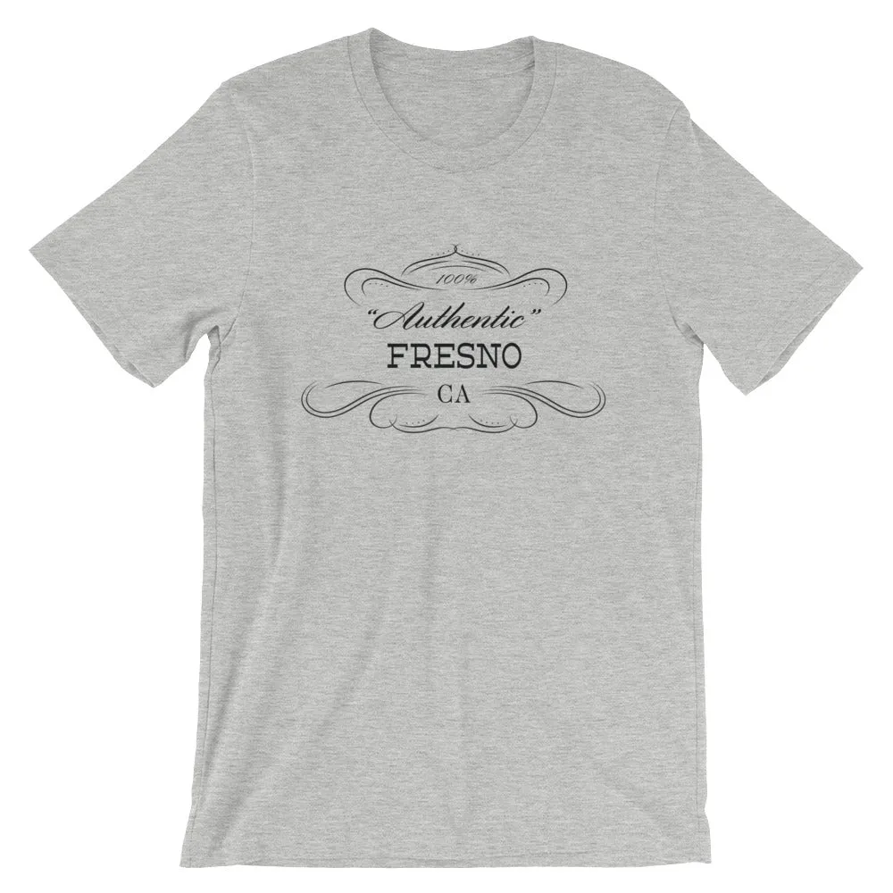 California - Fresno CA - Short-Sleeve Unisex T-Shirt - Authentic