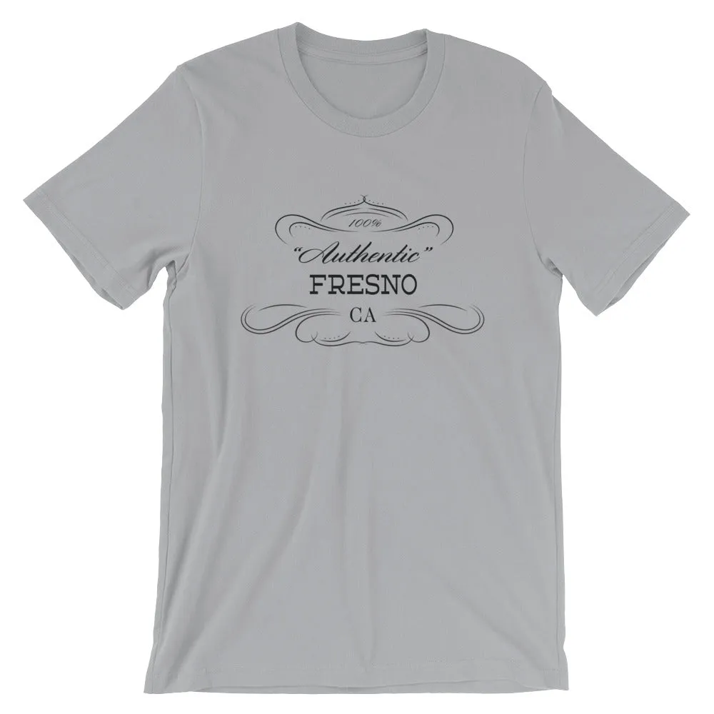 California - Fresno CA - Short-Sleeve Unisex T-Shirt - Authentic