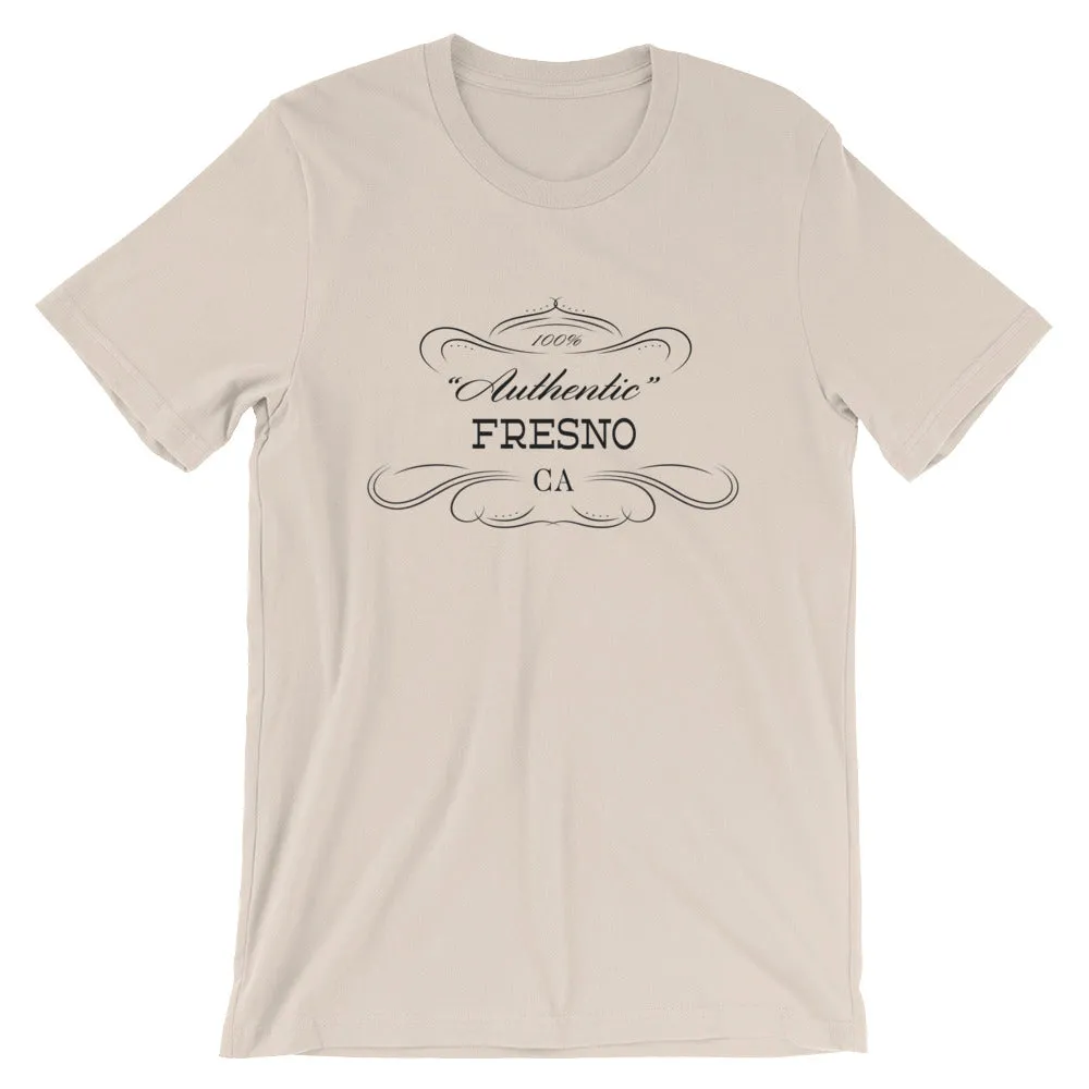 California - Fresno CA - Short-Sleeve Unisex T-Shirt - Authentic