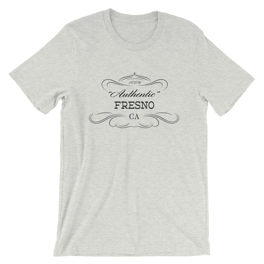 California - Fresno CA - Short-Sleeve Unisex T-Shirt - Authentic