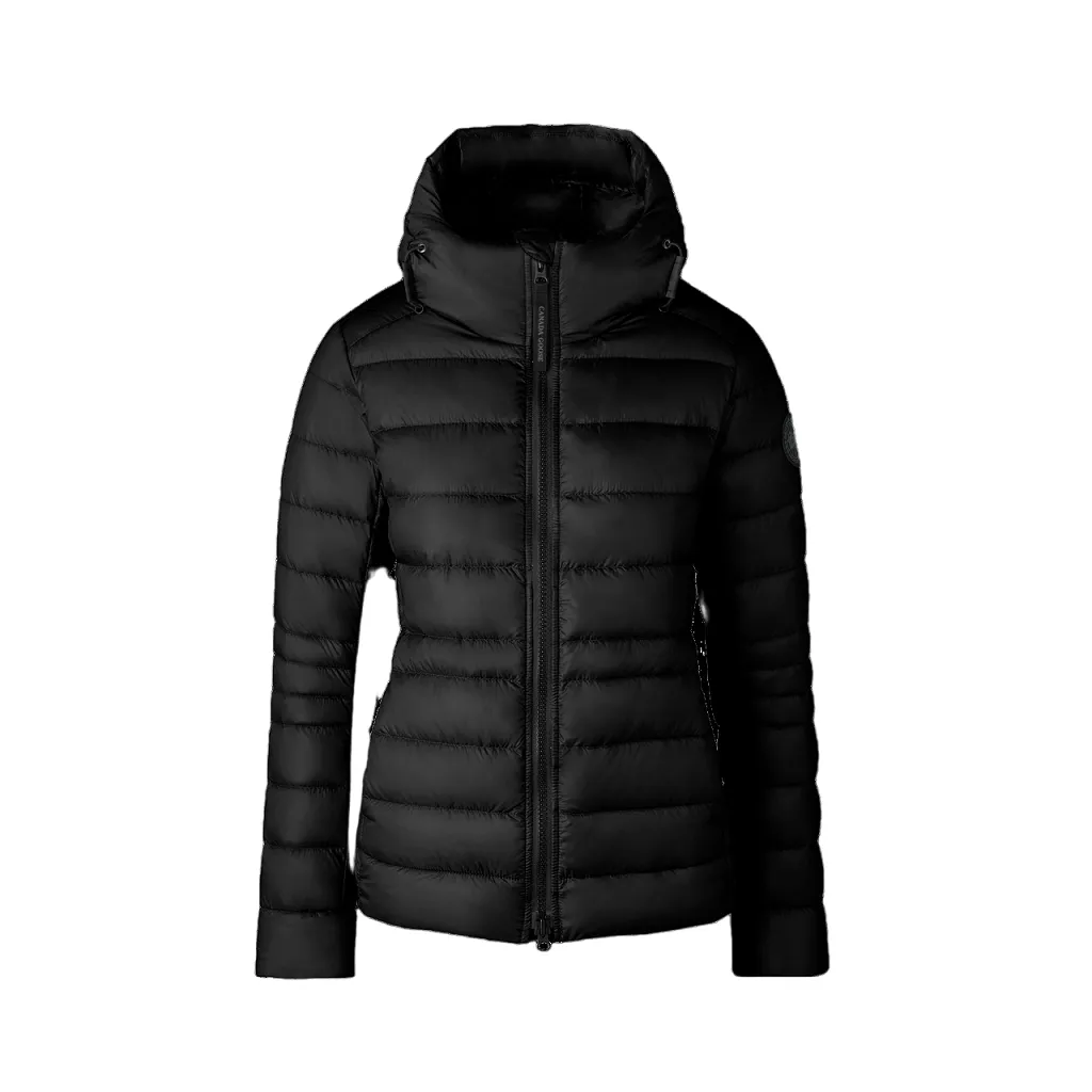 Canada Goose Women's Cypress Hoody- Black Disc