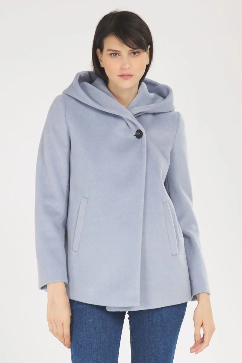 Cappotto Donna Azzurro