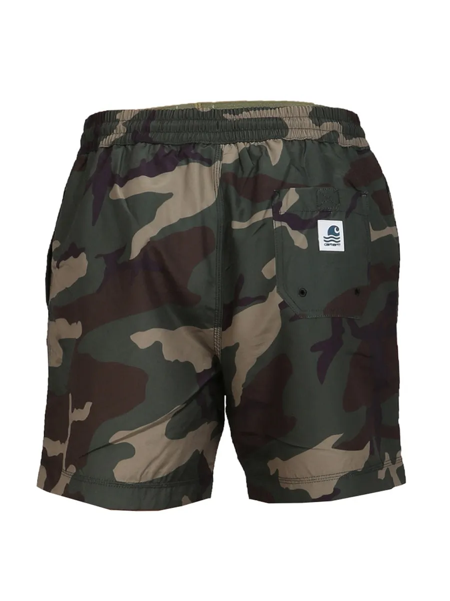 Carhartt WIP Camouflage Printed Swimming Trunks