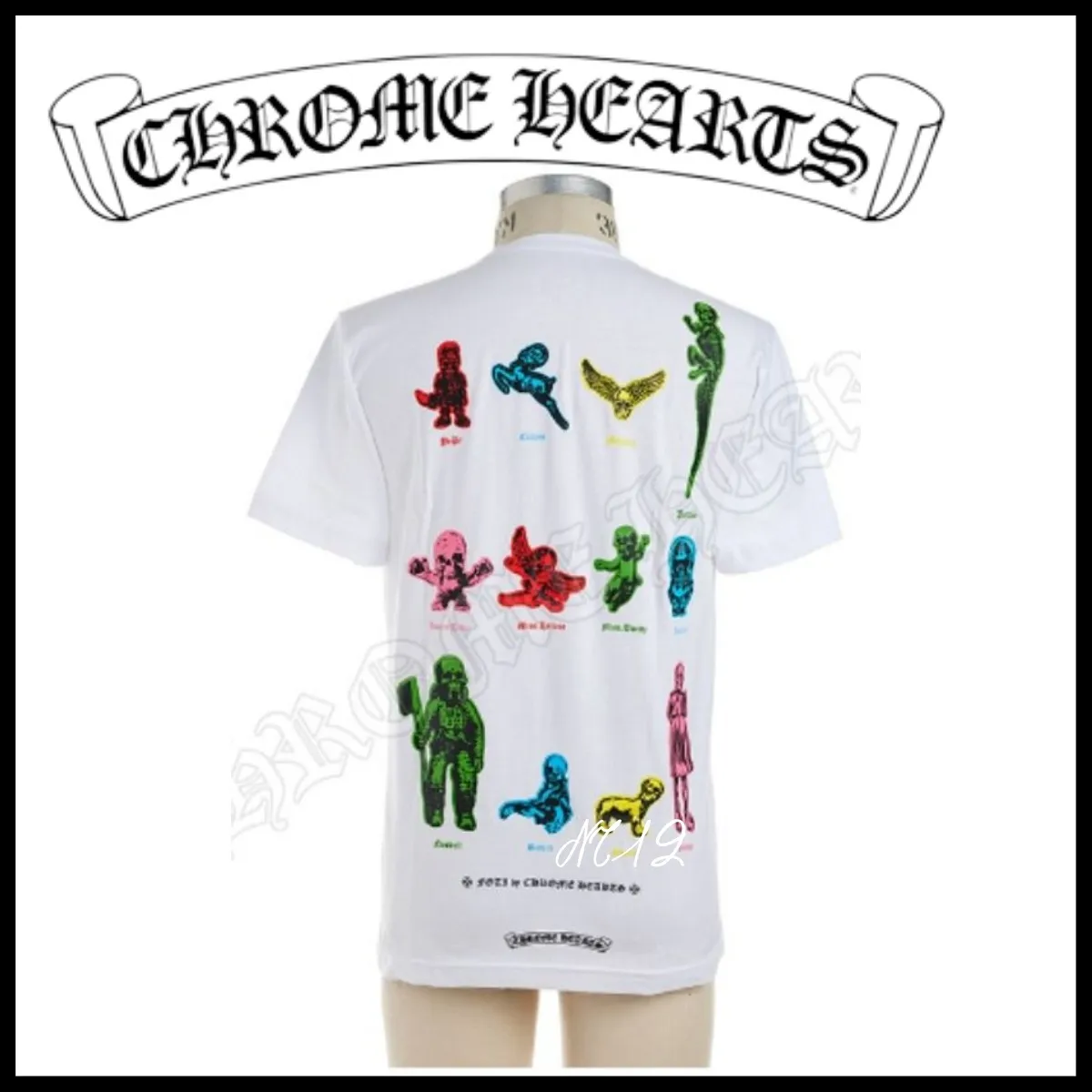 CHROME HEARTS  |Unisex Street Style T-Shirts