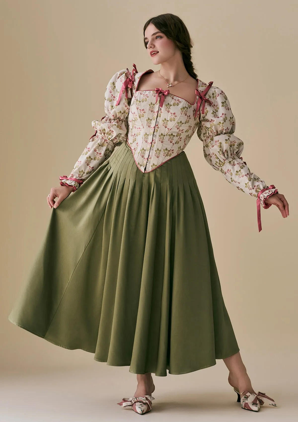 Curve & Plus Edenberry Garden Corset Jacket