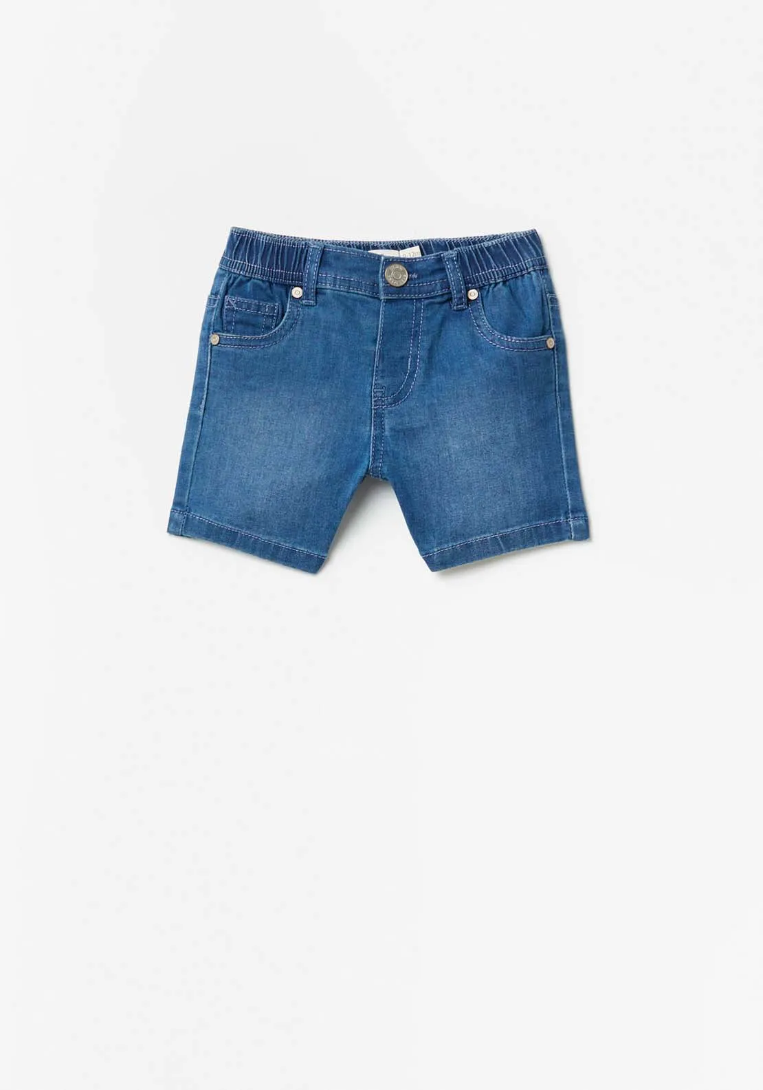 Denim Shorts - Blue