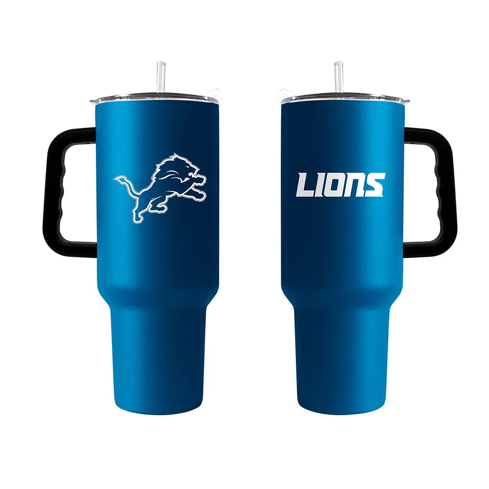 Detroit Lions 40oz. Powder Coat Travel Tumbler