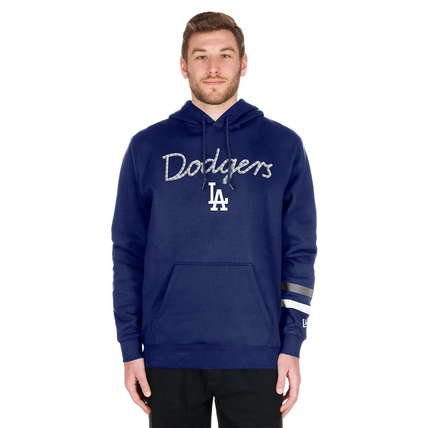 Dodgers Rope Applique PO Hoody - Mens