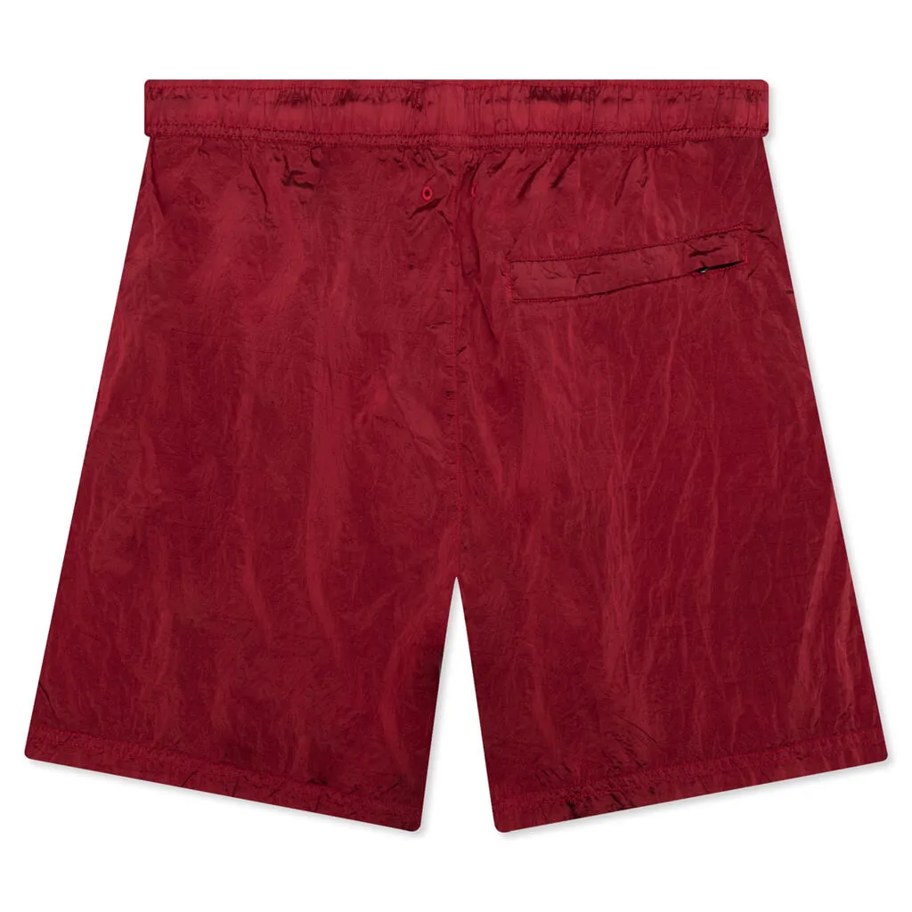 Econyl Regenerated Nylon Swim Trunks - Red