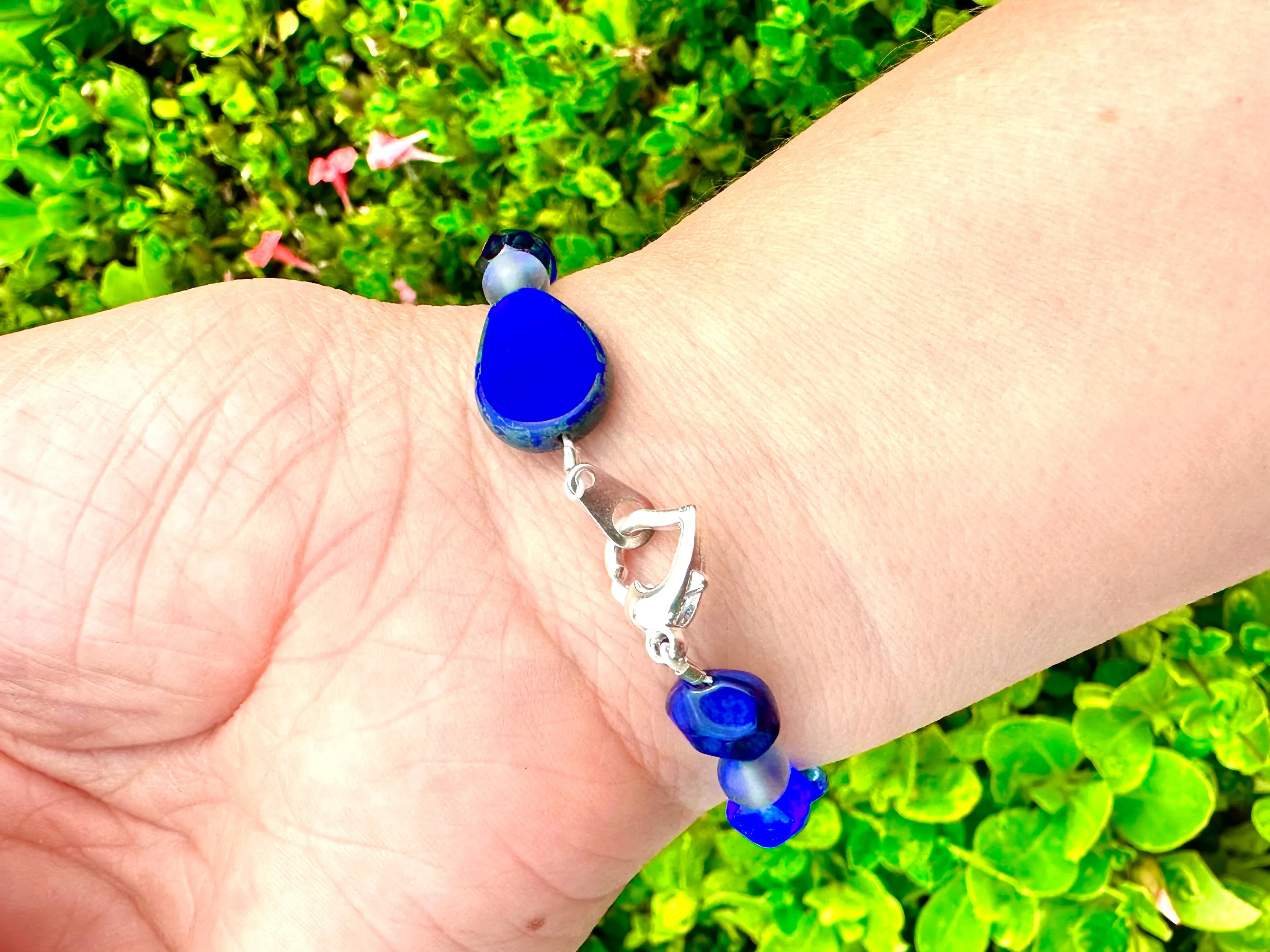 Feeling the Blues Crystals & Gems Bracelet