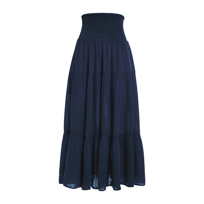 Felicite Smocked Maxi Skirt