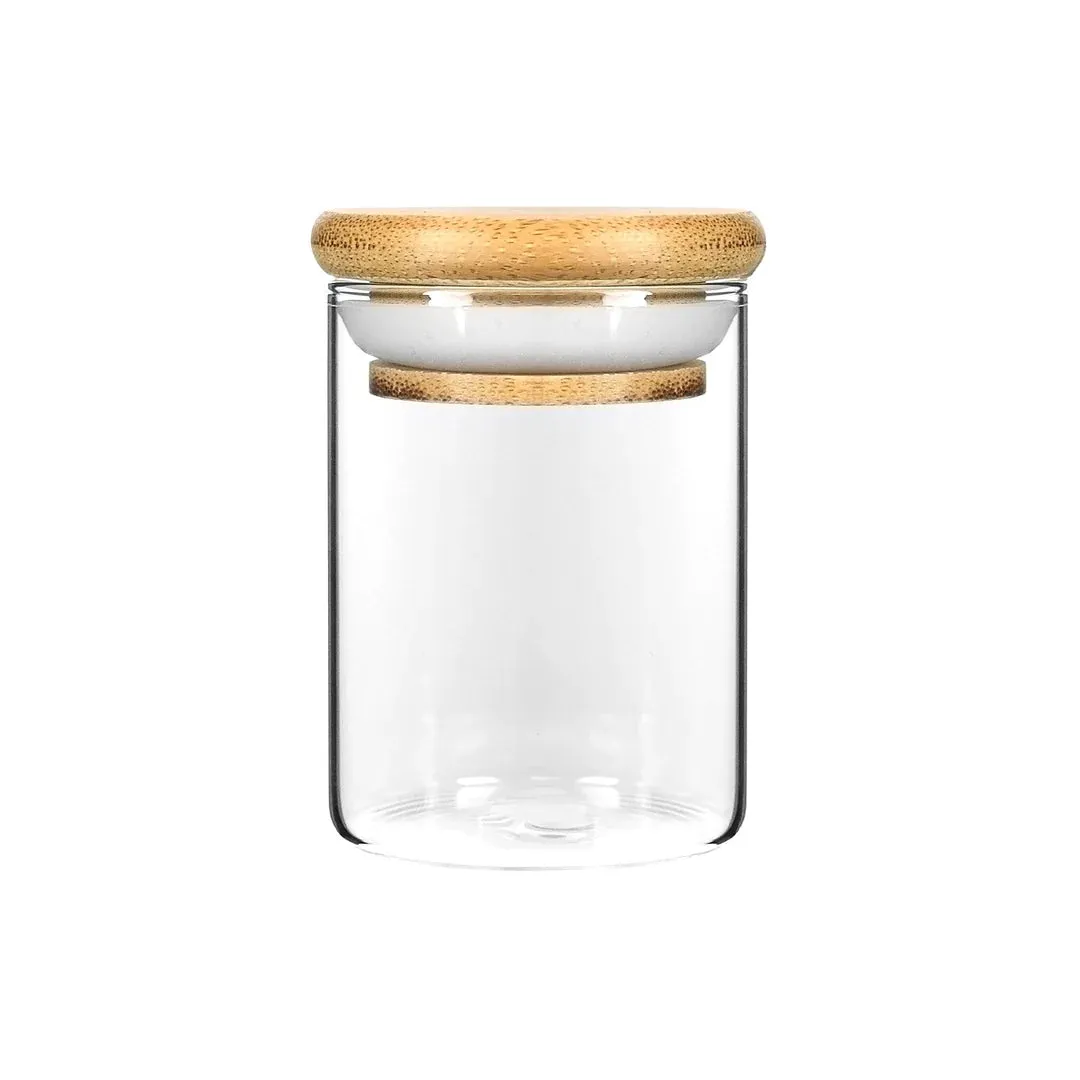 Fleur de Sel, with Curry Blend Seasoning , Table sea salt. Jar with Bamboo Lid. Nt. Wt. 3 oz