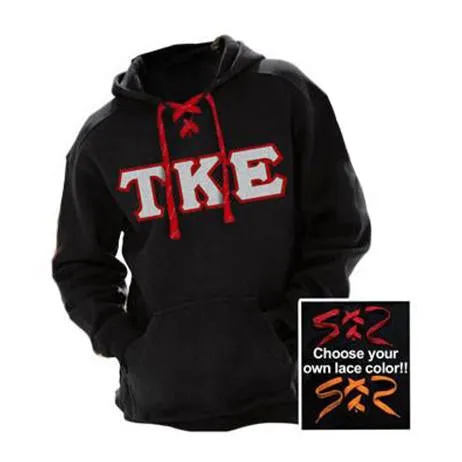 Fraternity Hockey Lace Hoodie - TWILL