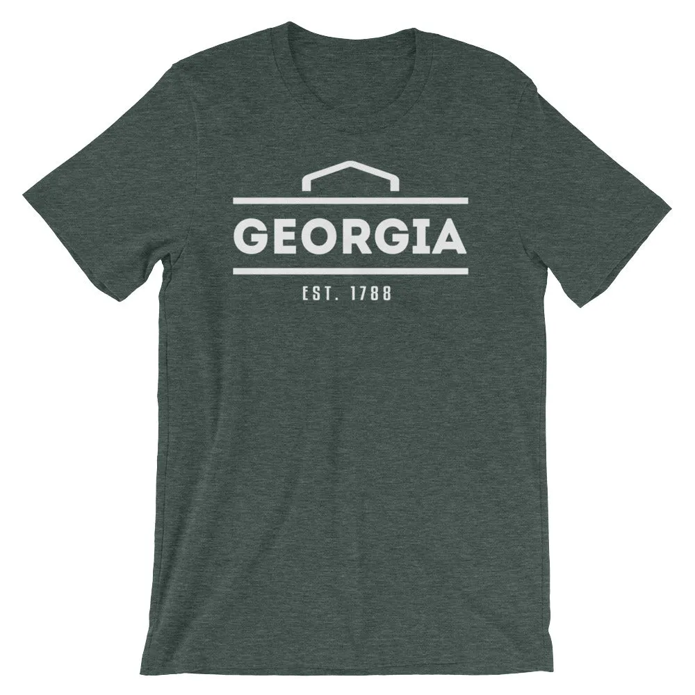 Georgia - Short-Sleeve Unisex T-Shirt - Established