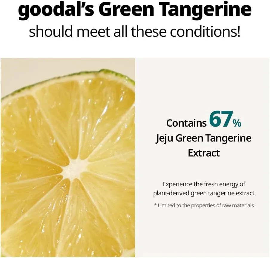 Goodal Green Tangerine Vita C Dark Spot Care Cream