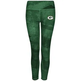 Green Bay Packers Women's Majestic Dynamic Effort Leggings Yoga Pants