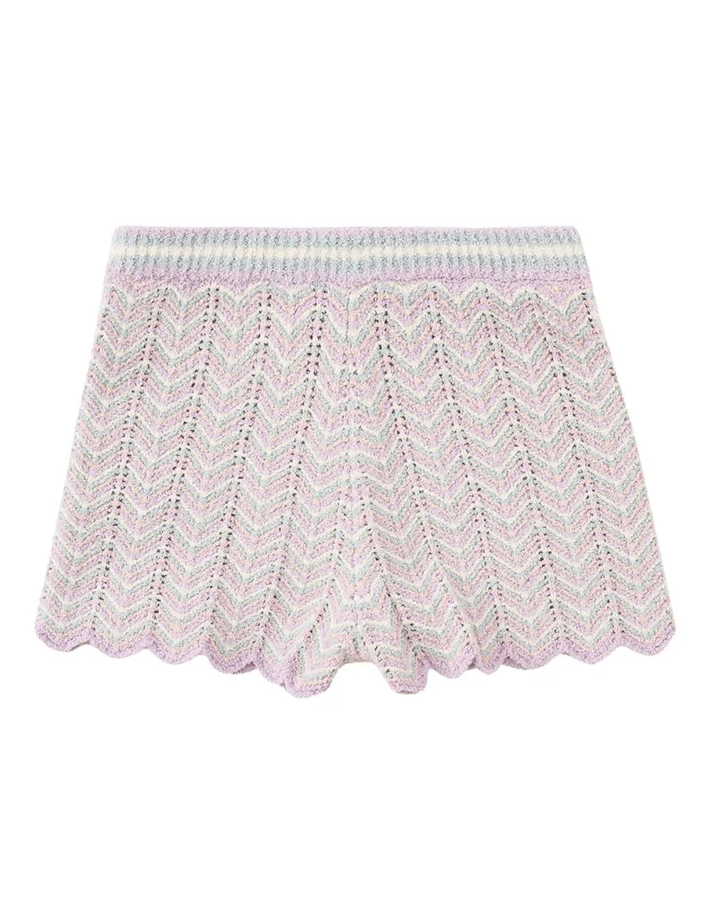 Halliday Textured Knit Shorts