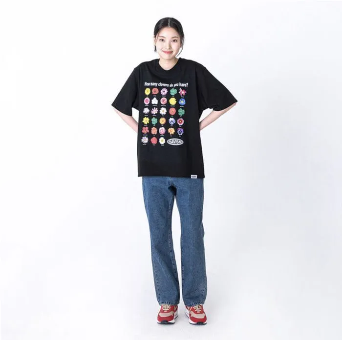 HAVISM  |Unisex Street Style Cotton Short Sleeves Logo T-Shirts