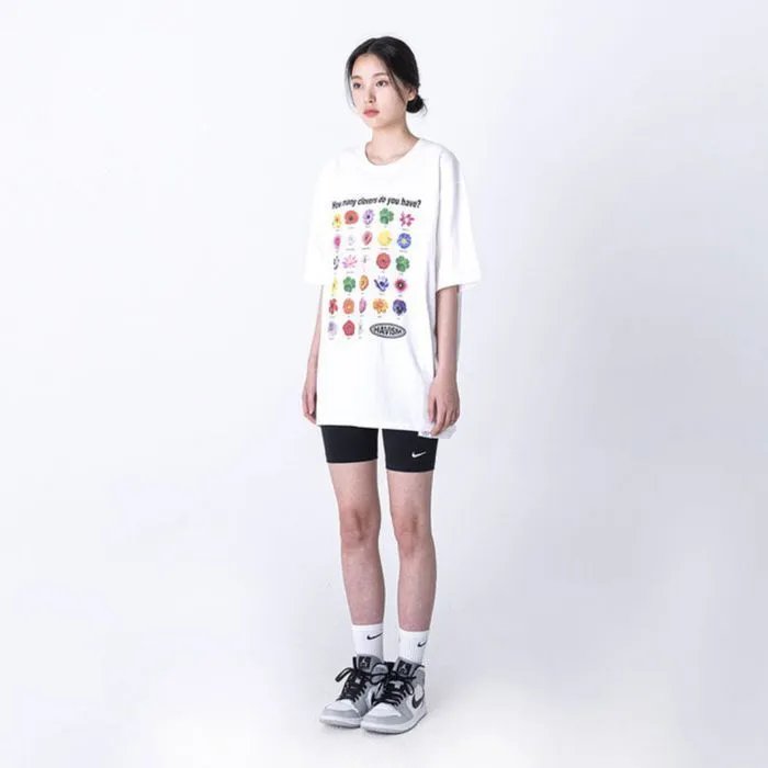 HAVISM  |Unisex Street Style Cotton Short Sleeves Logo T-Shirts