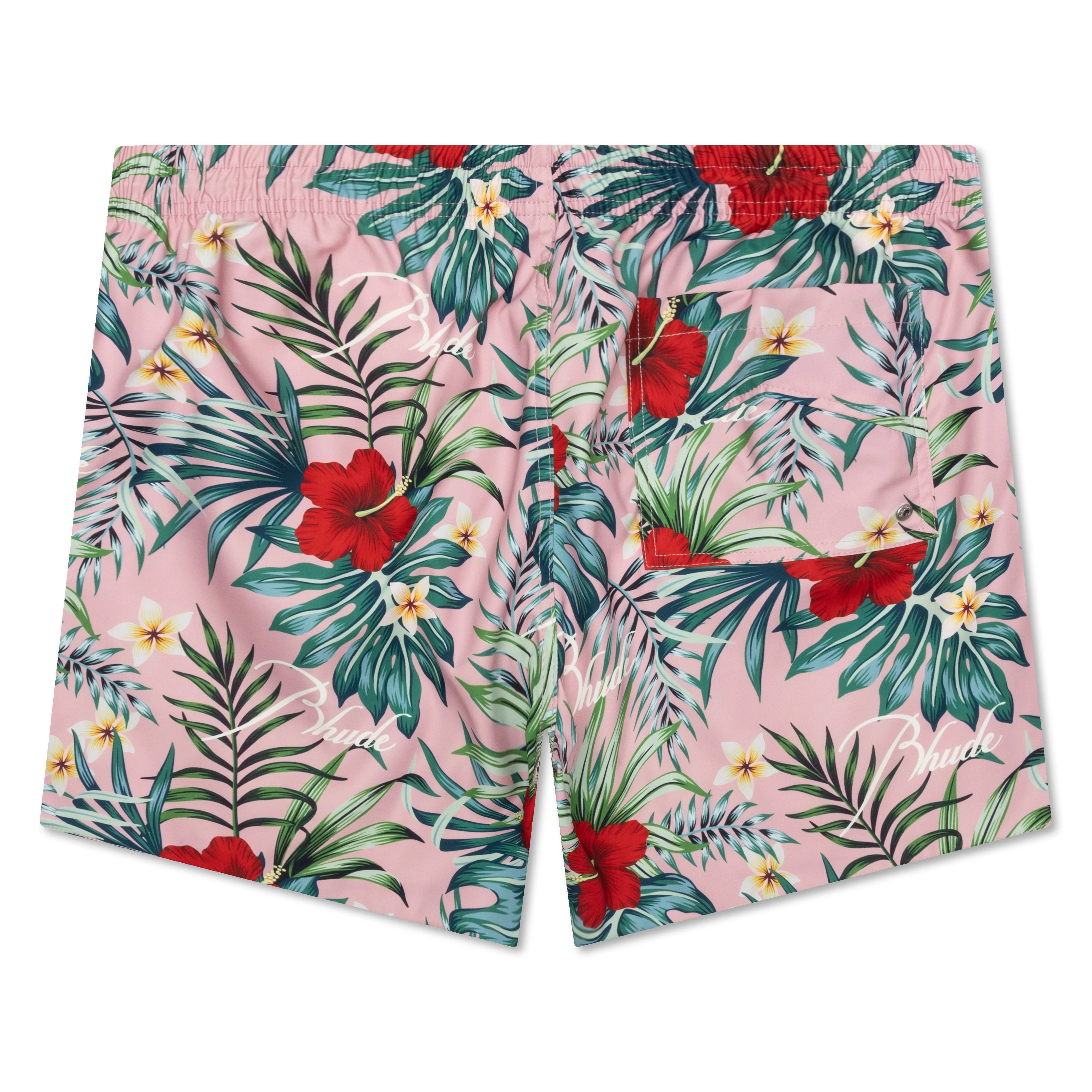 Hawaiian Logo Swim Trunks - Mauve/Multi