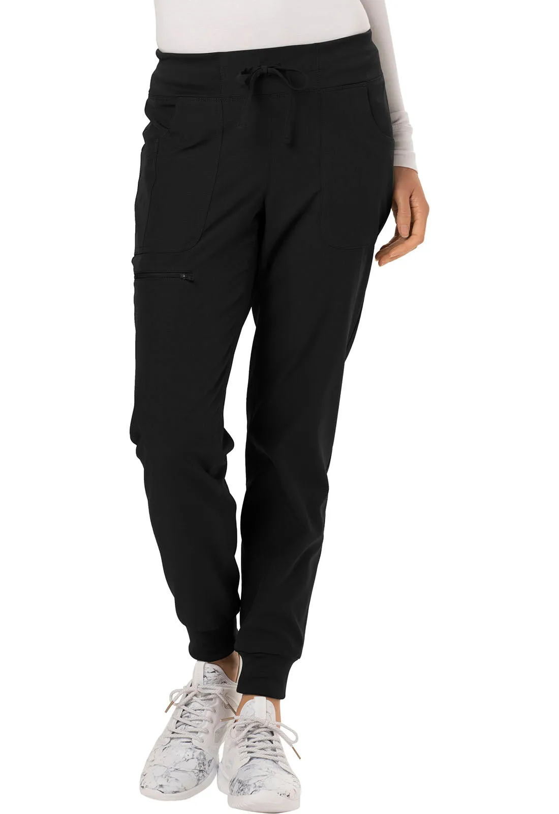 HeartSoul The Jogger Low Rise Tapered Leg Pants Black